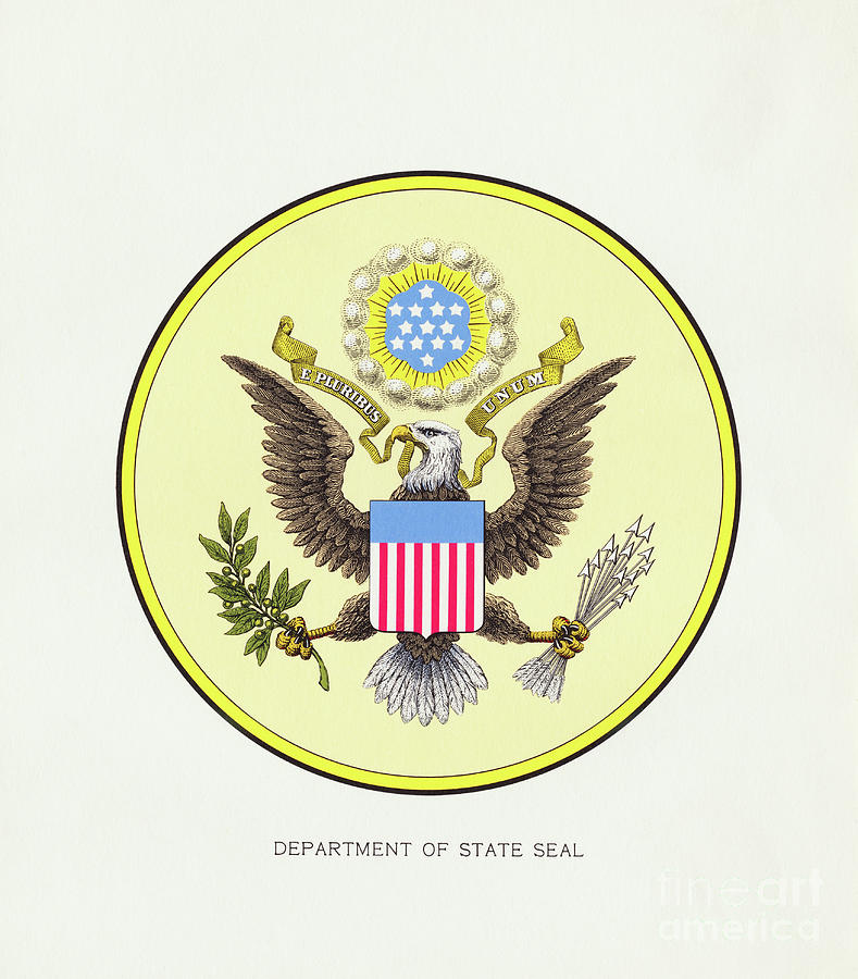 Department Of State Seal Photograph by Bettmann