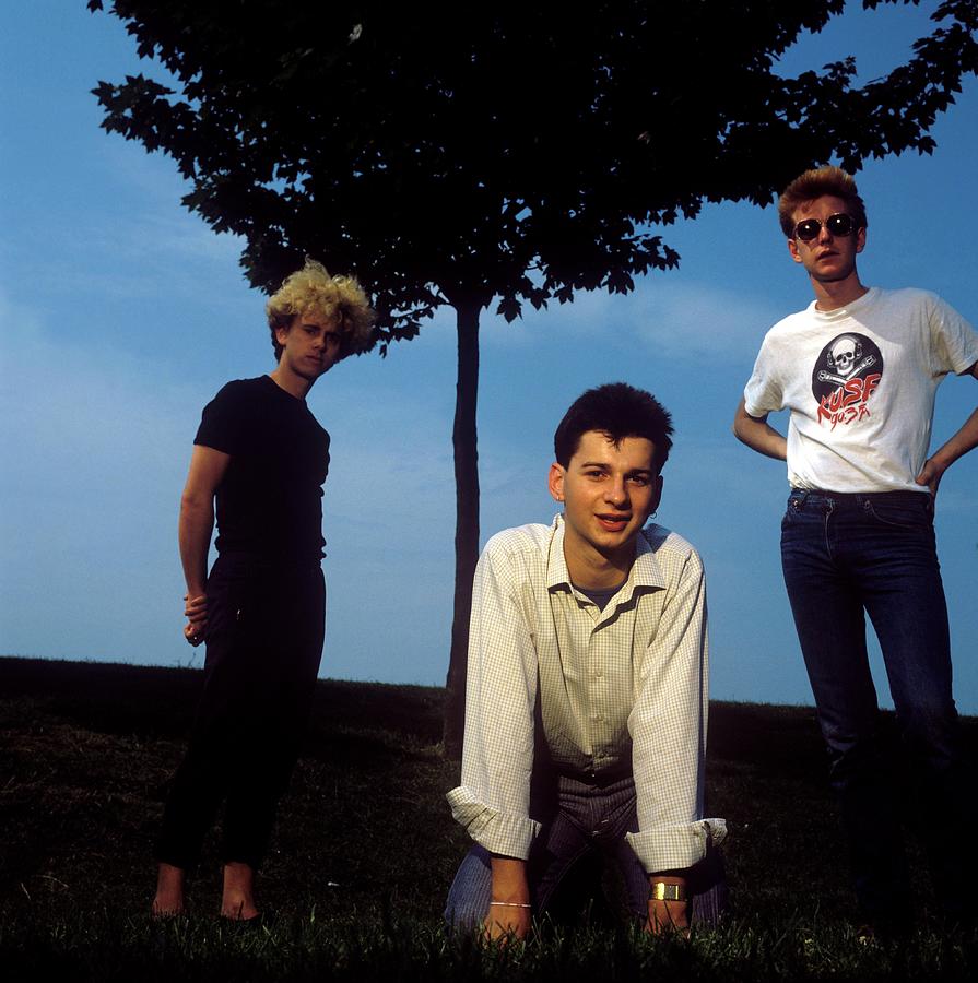 Music Photograph - Depeche Mode by Fin Costello