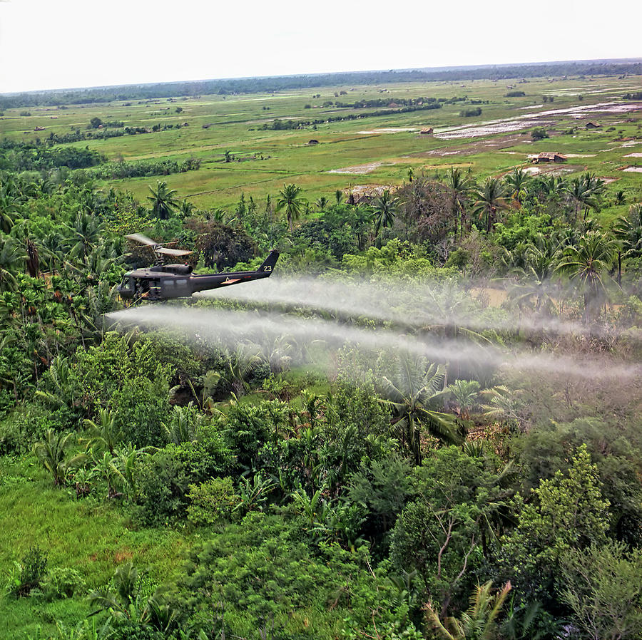 Deploying Agent Orange Vietnam War C 1968 Photograph By Daniel Hagerman