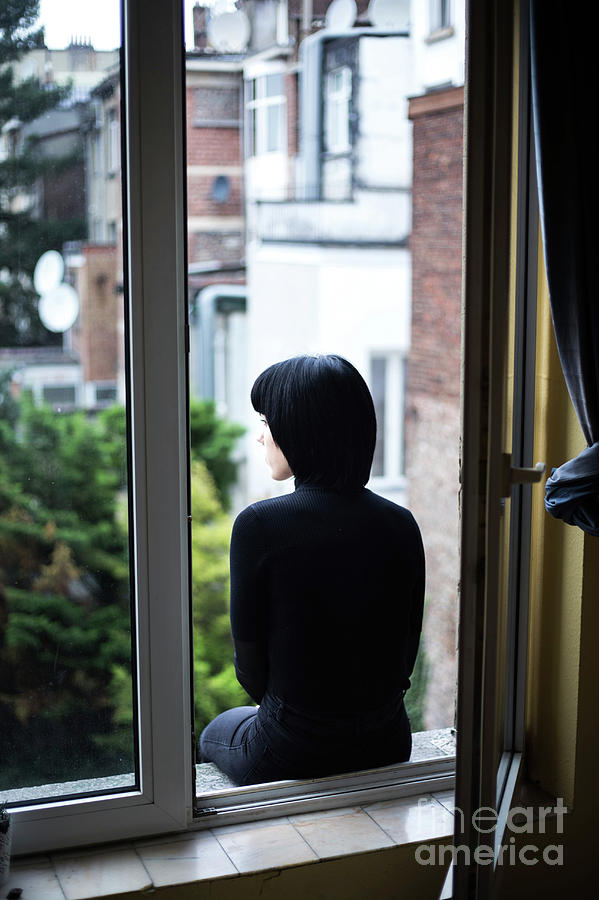 Depression Photograph by Heline Vanbeselaere/reporters/science Photo Library