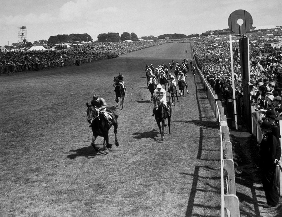 Derby Finish 1948 Photograph by Topical Press Agency