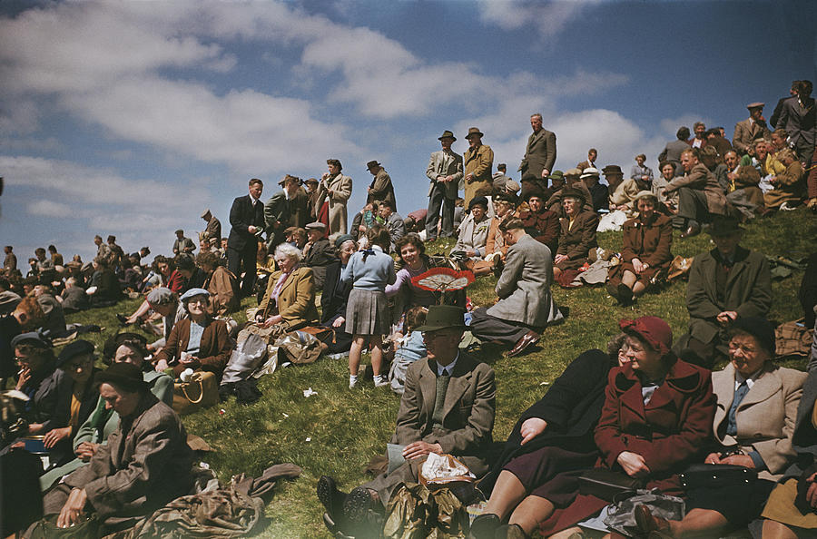 Derby Spectators Photograph by Bert Hardy