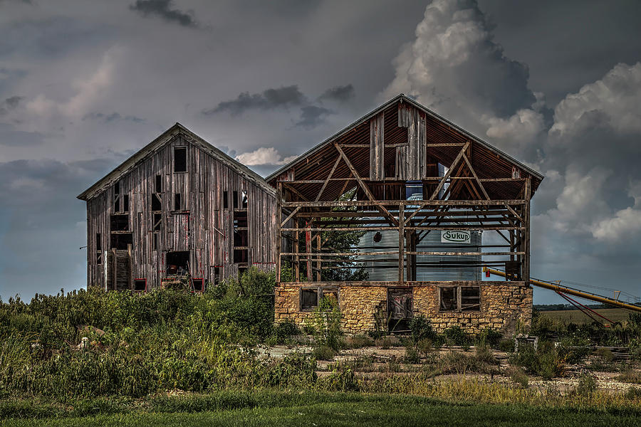 Derelict Barn Photograph by Karl Mohr