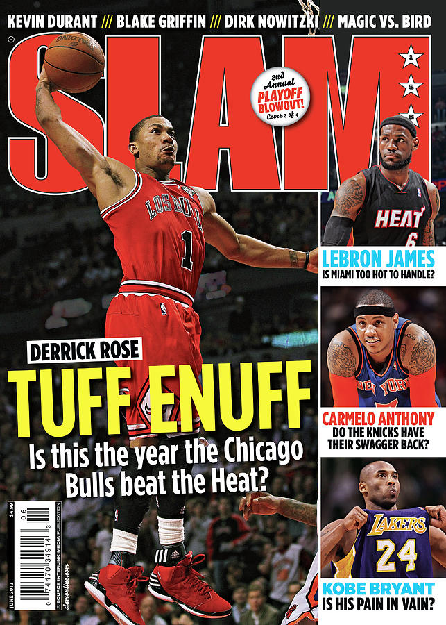 Derrick Rose Photograph - Derrick Rose: Tuff Enuff SLAM Cover by Getty Images
