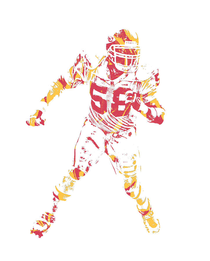 Fine Art America Travis Kelce Kansas City Chiefs Apparel T Shirt Pixel Art 2 T-Shirt by Joe Hamilton