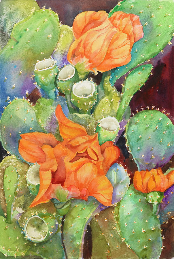 Flower Painting - Desert Blooms by Joanne Porter