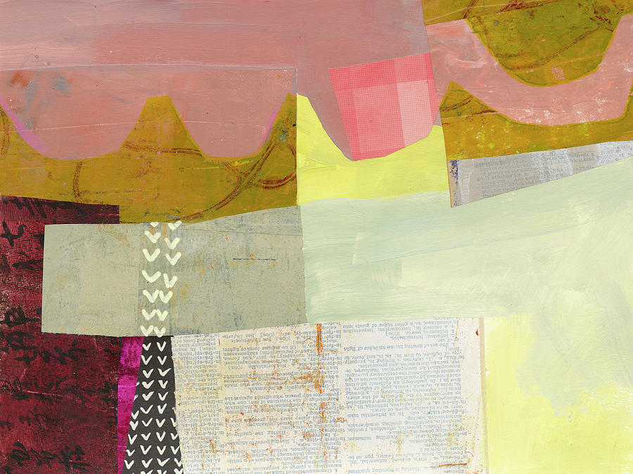 Pattern Painting - Desert Dream #6 by Jane Davies Pattern Painting - Desert Dream #6 by Jane Davies