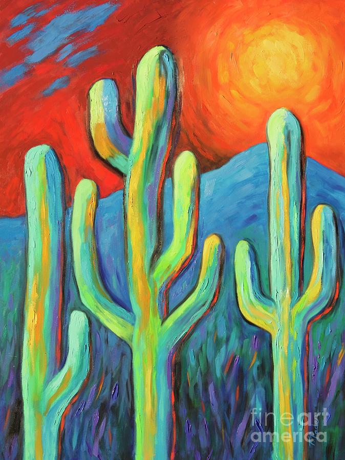 Desert Dream Painting by Theresa Paden - Pixels