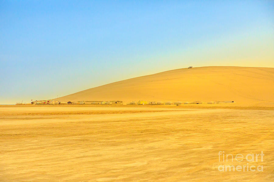 Desert dunes landscape Photograph by Benny Marty