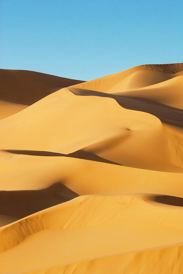 Desert Dunes, Sahara Desert, Libya Photograph by Nico Tondini