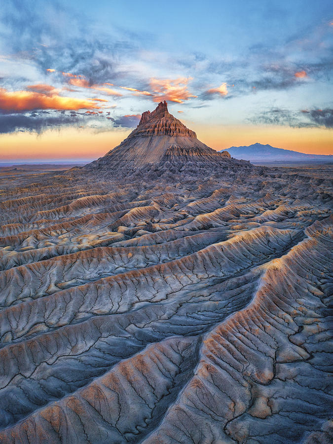 Landscape Photograph - Desert Fortress by Michael Zheng