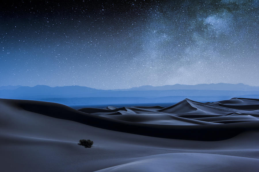 Desert Galaxy Photograph by Mohammad Fotouhi