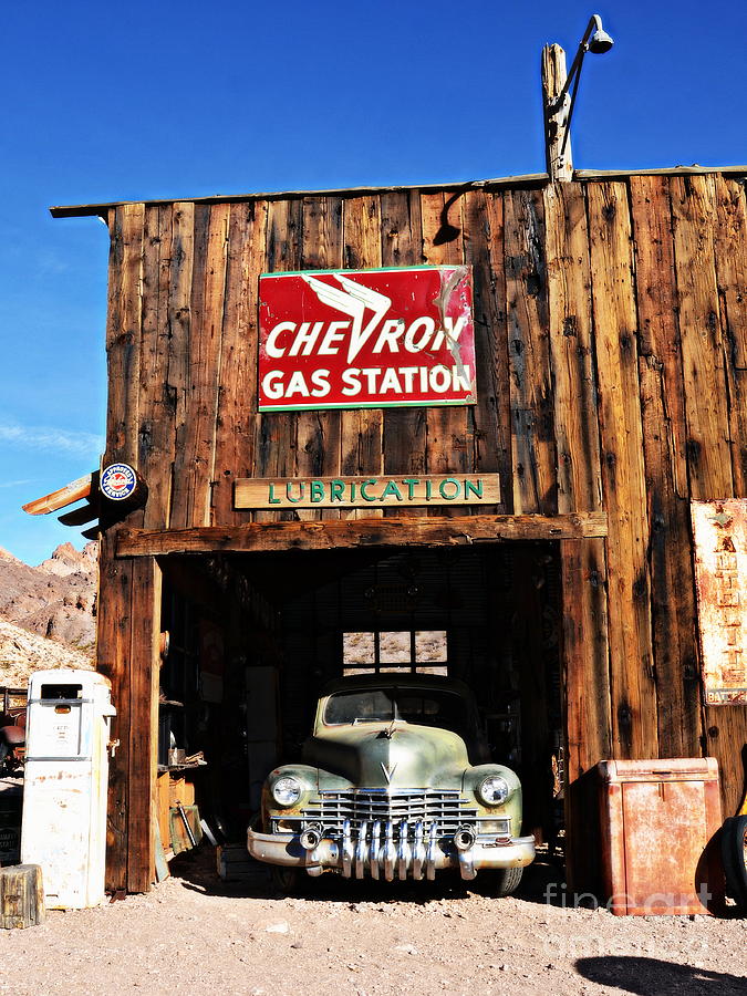 Desert Garage Photograph by Tru Waters