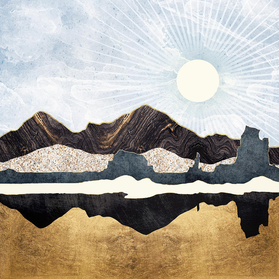 Desert Gold Digital Art by Spacefrog Designs