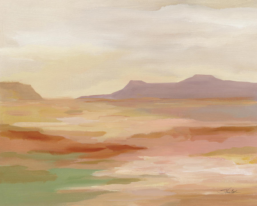 Desert Hues Painting by Silvia Vassileva Desert Hues Painting by Silvia Vassileva