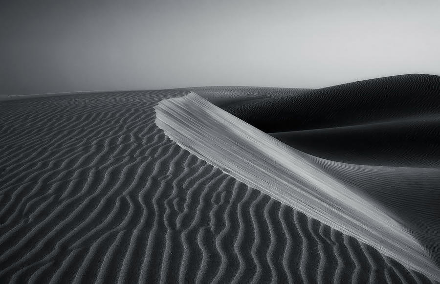 Desert Lines Photograph by Ole Nielsen - Fine Art America