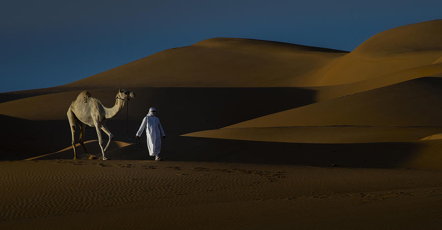 Desert Man Photograph by Yomn Almonla