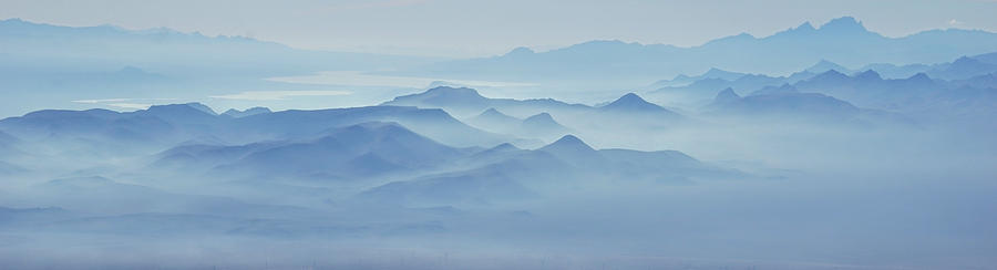 Desert Mountains in Mists Photograph by Brooke Bowdren