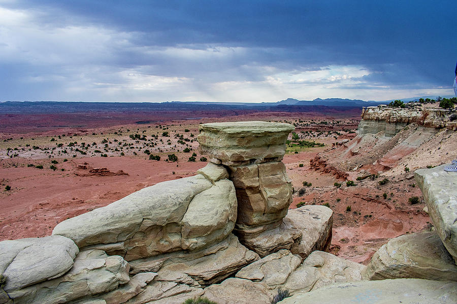Desert Pedestal Color Photograph by Michael Paris Photography