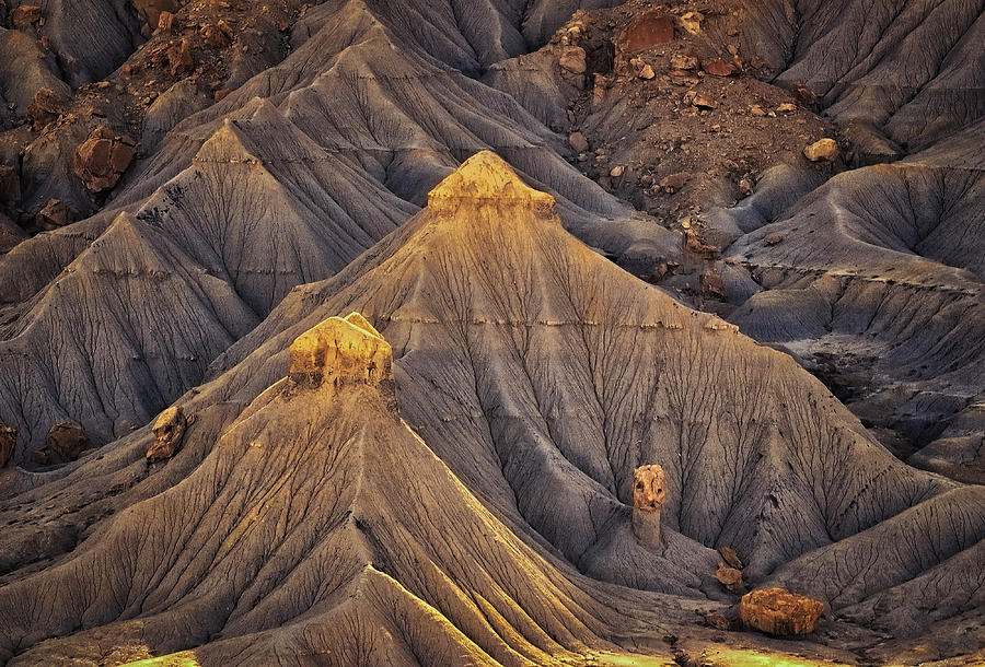Desert Pyramids Photograph by Michael Zheng