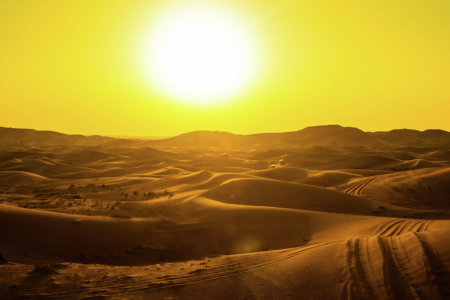 Desert Sunset Photograph by By Kim Schandorff