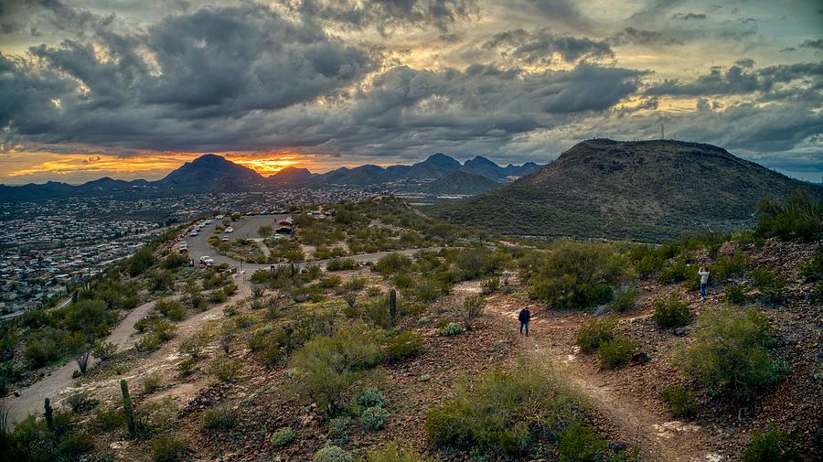 Desert Sunsets Photograph by Anthony Giammarino
