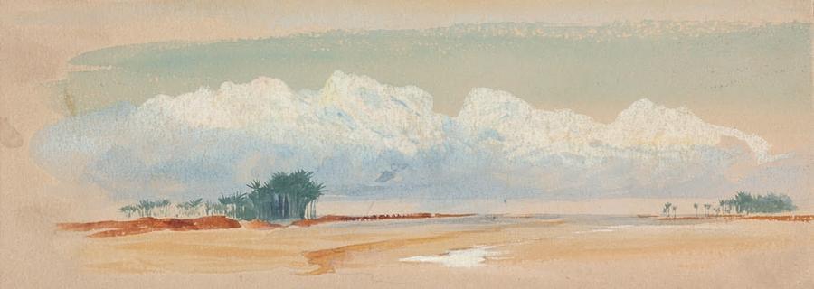 Beach Painting - Desert View by Lilias Trotter