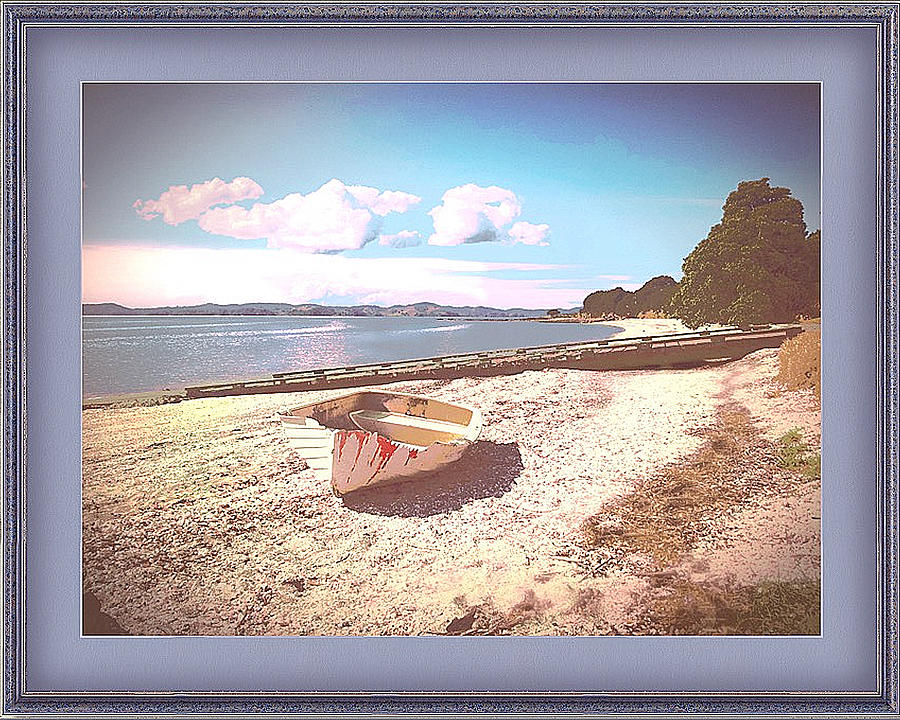 Deserted Dinghy by Clive Littin Deserted Dinghy by Clive Littin