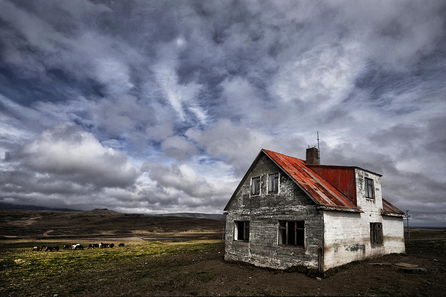 Architecture Photograph - Deserted Farm by orsteinn H. Ingibergsson