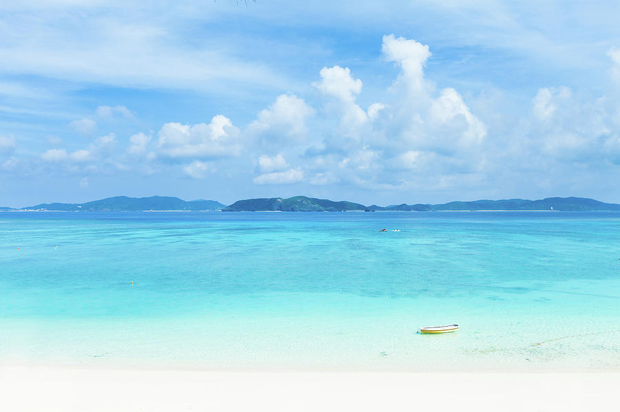 Deserted Tropical Beach And Islands On Photograph by Ippei Naoi