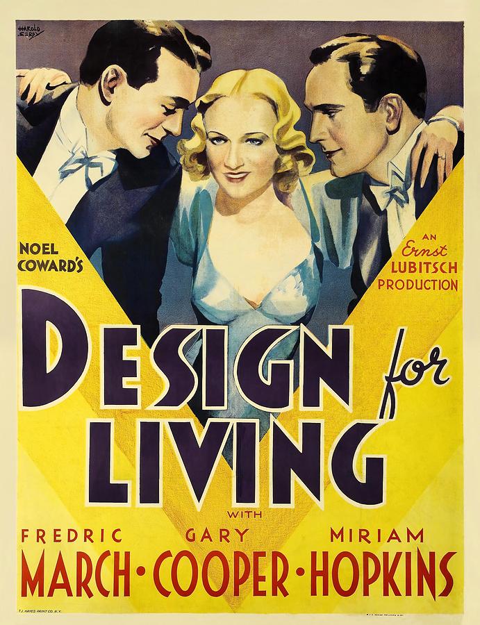 Design For Living -1933-. Photograph by Album
