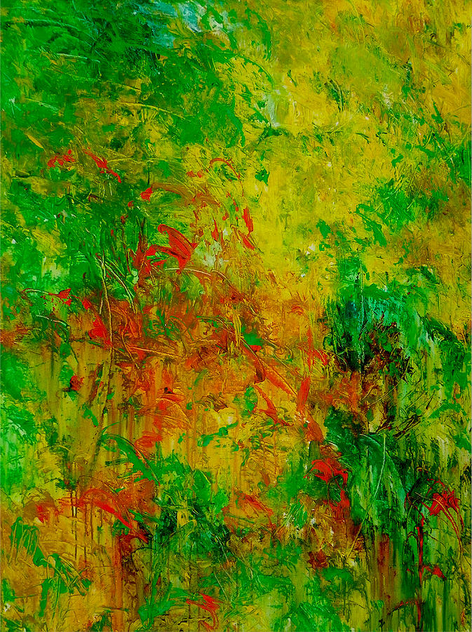 Abstract Painting - Design60  36x48 by Ron Halfant