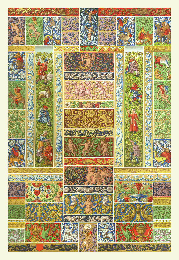 Designs of the Renaissance Painting by Auguste Racinet
