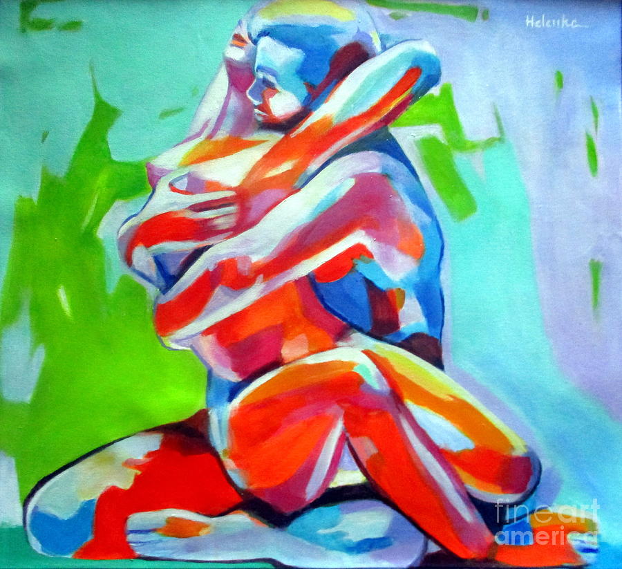 Desire and love Painting by Helena Wierzbicki