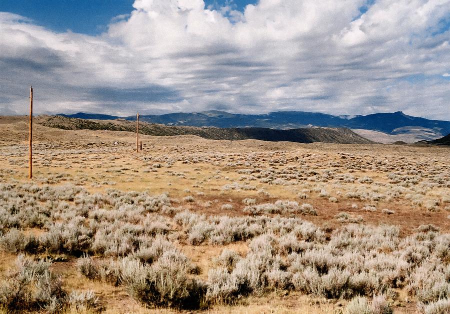 Desolate Wyoming Landscape Photograph by Scott Kingery