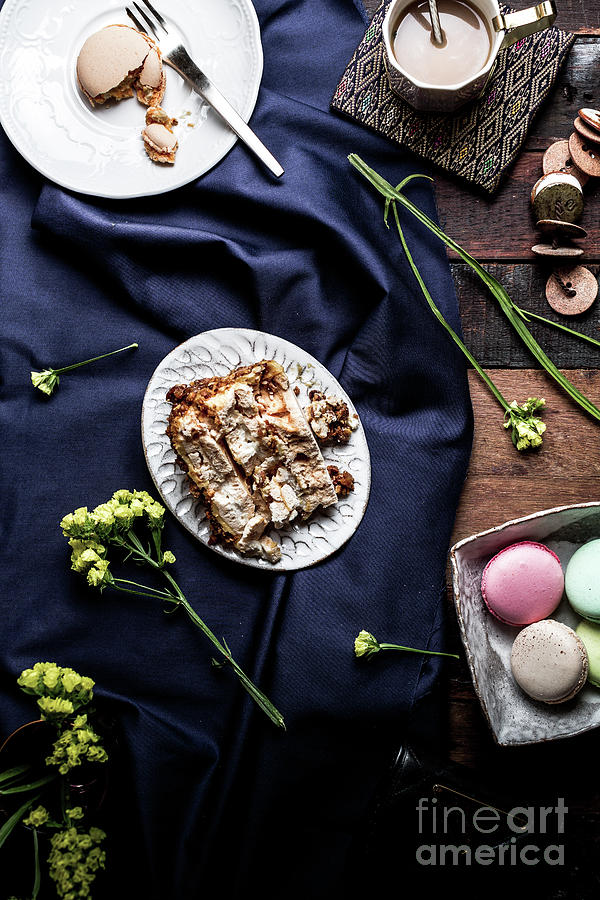 Dessert With Coffee Photograph by Tosaphon C Dessert With Coffee Photograph by Tosaphon C