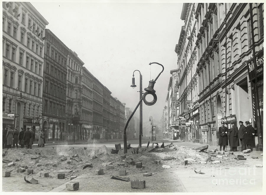 Destruction From Berlin Revolution Photograph by Bettmann