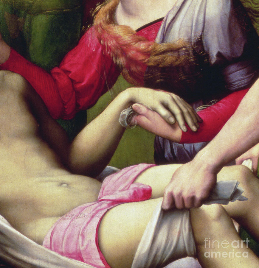 Raphael Painting - Detail From The Deposition, 1507 by Raphael