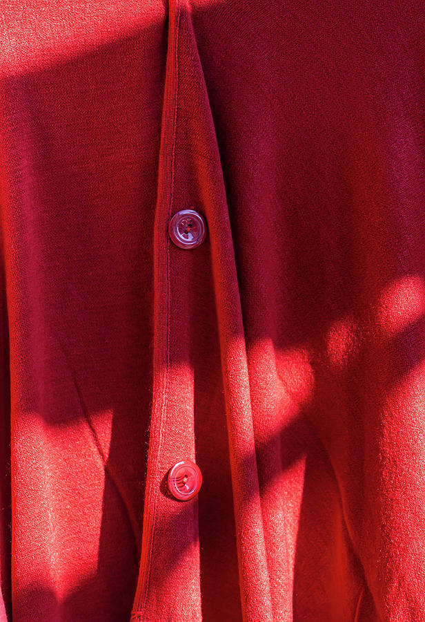 Detail of a Red Coat Photograph by Robert Ullmann