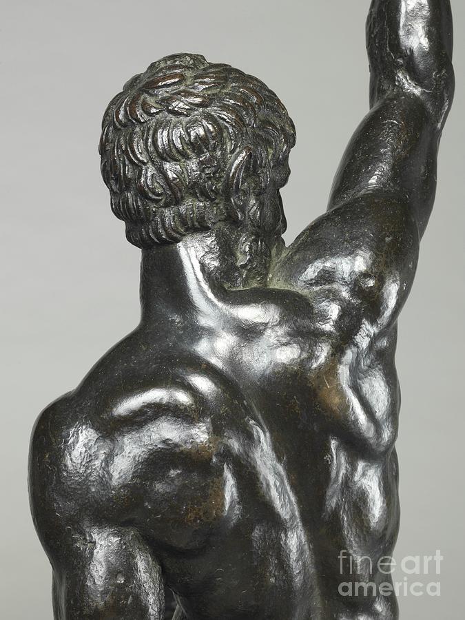 Detail Of Nude Bacchants Riding Panthers Photograph by Michelangelo Buonarroti