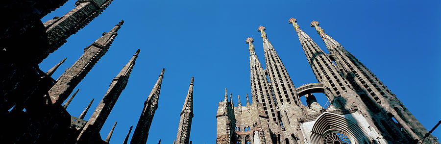Barcelona Photograph - Detail Of Sagrada Familia Cathedral by Panoramic Images
