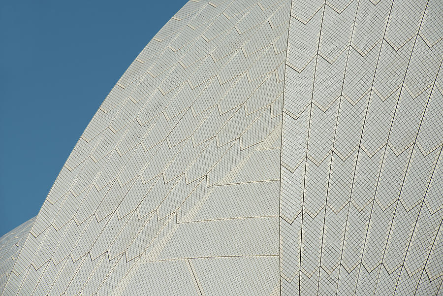 Detail Of Sydney Opera House Digital Art by Sean Caffrey