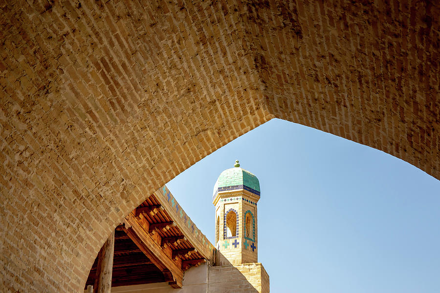 Details of architecture, Bukhara, Uzbekistan Photograph by Karen Foley
