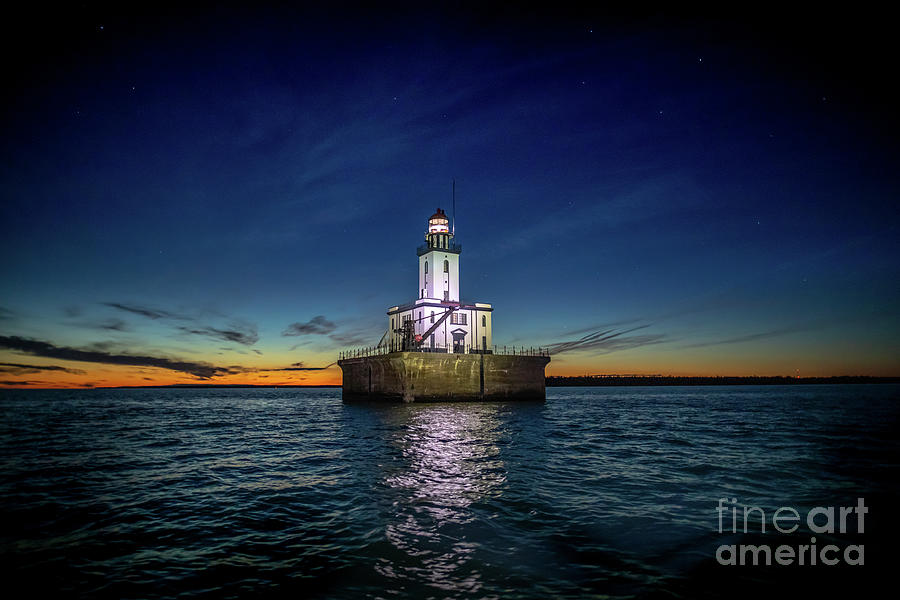 Detour Lighthouse -5679 Photograph by Norris Seward