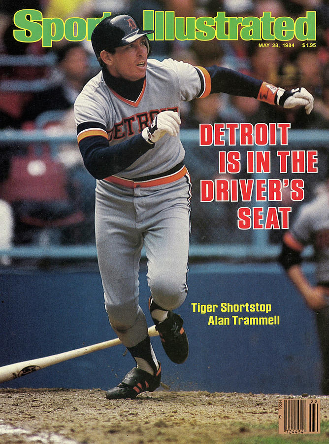 Detroit Tigers Alan Trammell, 1984 World Series Sports Illustrated Cover  Poster by Sports Illustrated - Sports Illustrated Covers