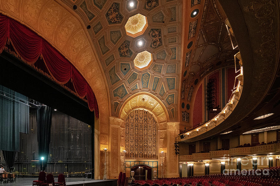 Detroit Opera House Interior Photograph