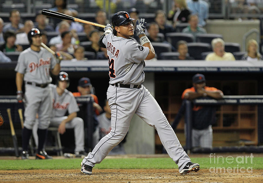 Detroit Tigers V New York Yankees Photograph by Nick Laham Detroit Tigers V New York Yankees Photograph by Nick Laham