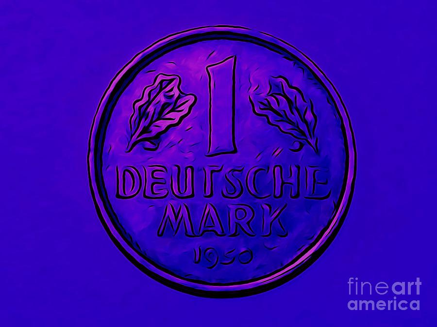 Deutsche Mark Reflections Photograph