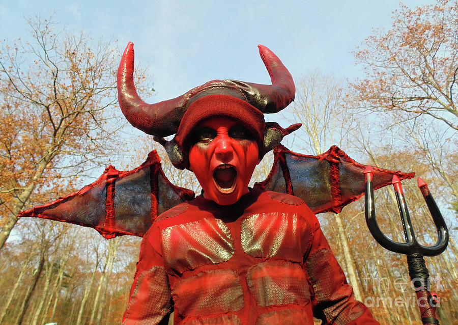 Devil Costume 1 Photograph by Amy E Fraser