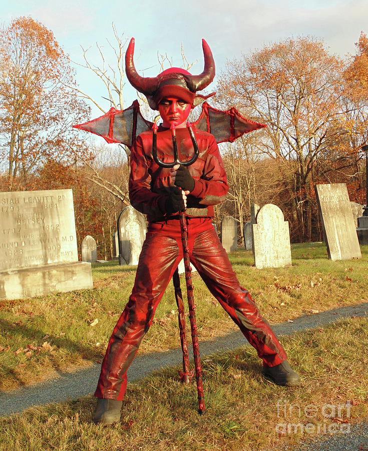 Devil Costume 2 Photograph by Amy E Fraser